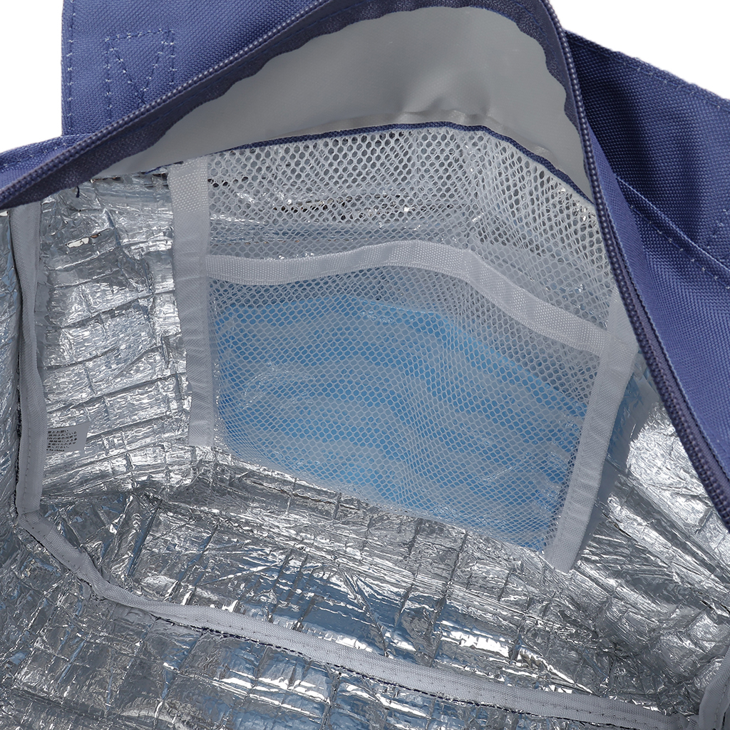 保冷バッグ トートバッグ 4WH8 [mama fiore マーマフィオーレ] Picoteeシリーズ ピコティ 保温保冷 もふもふ 犬 チェック柄 大容量 レジャー レディース ブルー