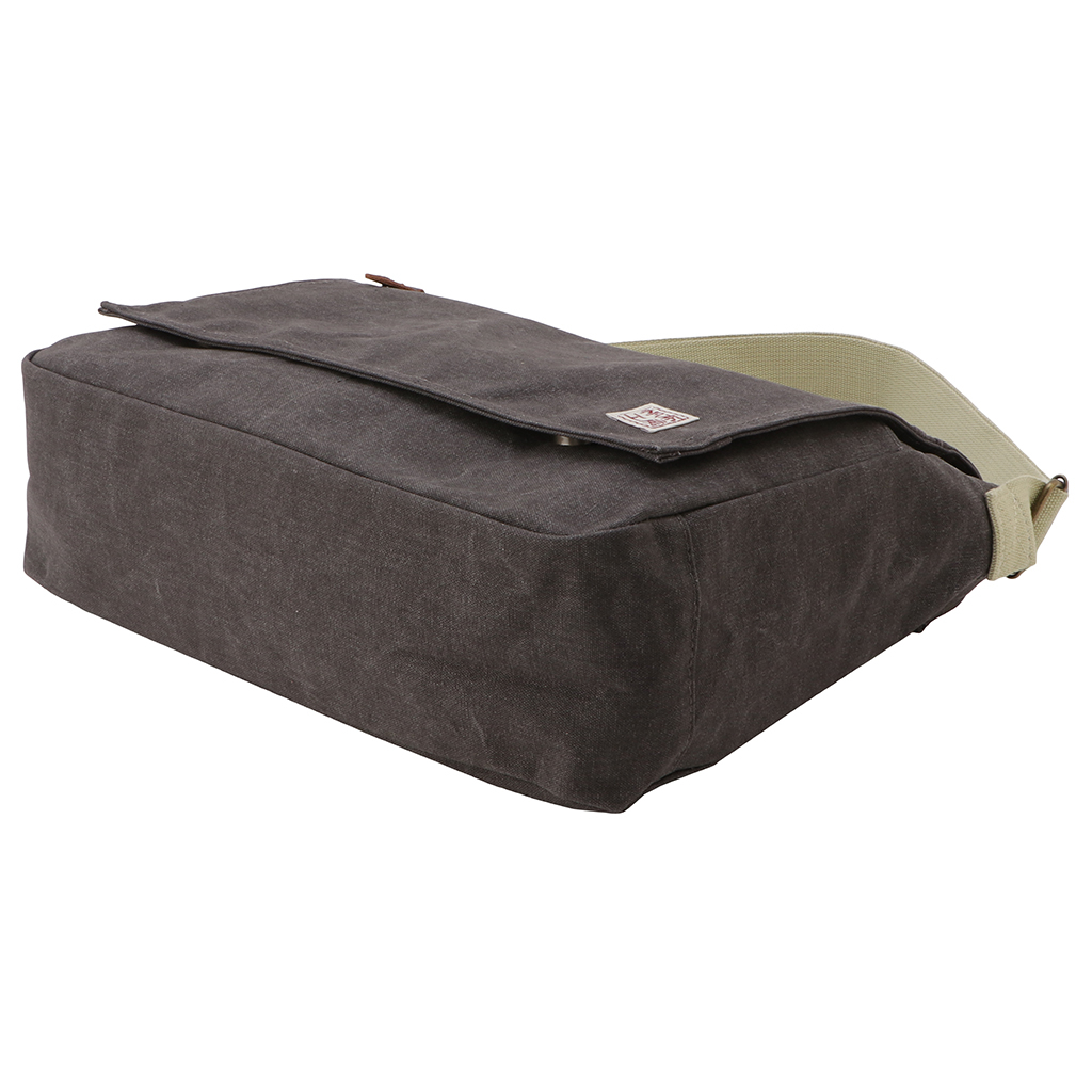 帆布工房 strollシリーズ|フラップショルダーバッグ 横 帆布 10号帆布 キャンバス ムラ染め フラップ A4対応 レディース メンズ ユニセックス 斜め掛け はんぷこうぼう3X81