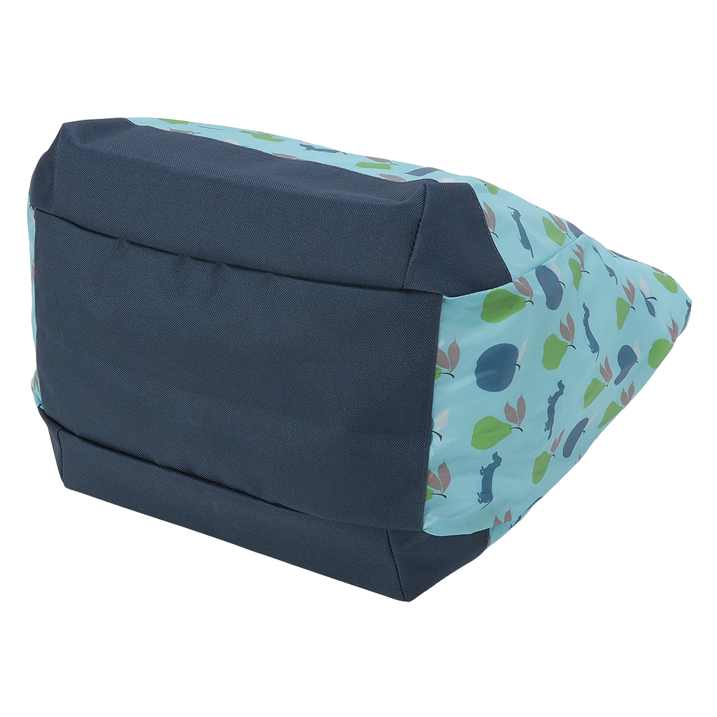 バルーン 保冷バッグ トートバッグ 3L35 [WHOLLY ウォーリー] 保温保冷 大容量 BIGサイズ 買い物 レジャー イヌ レディース ブルー