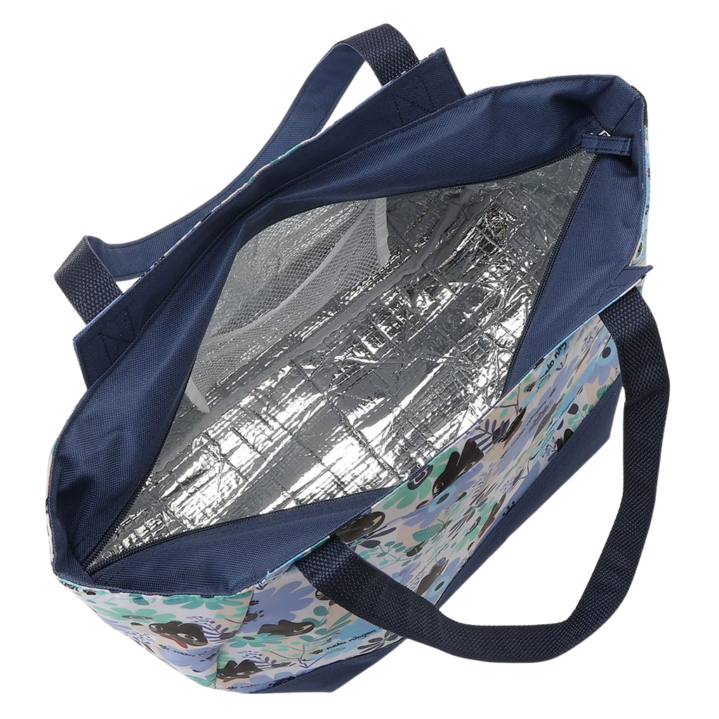 バルーン 保冷バッグ トートバッグ 5M70 [ネコ人間 nekoningen ねこにんげん] 保温保冷 大容量 BIG 買い物 レジャー ネコ レディース ブルー