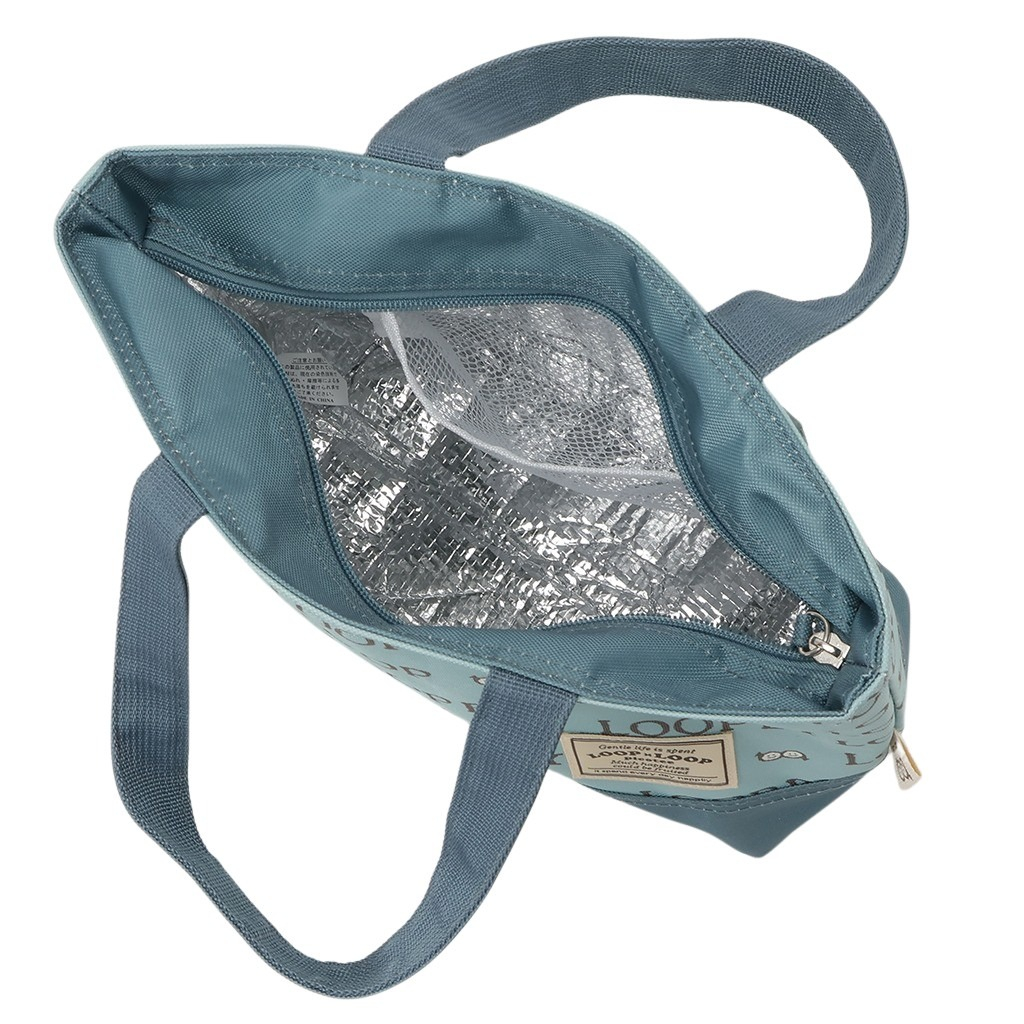  [mama fiore マーマフィオーレ] Picoteeシリーズ ピコティ 保温保冷 ランチバッグ 保冷バッグ | おしゃれ 可愛い サブバッグ 軽量 レディース キッズ 弁当袋 ミニ トートバッグ 4L 便利 ロゴグラム／グリーン