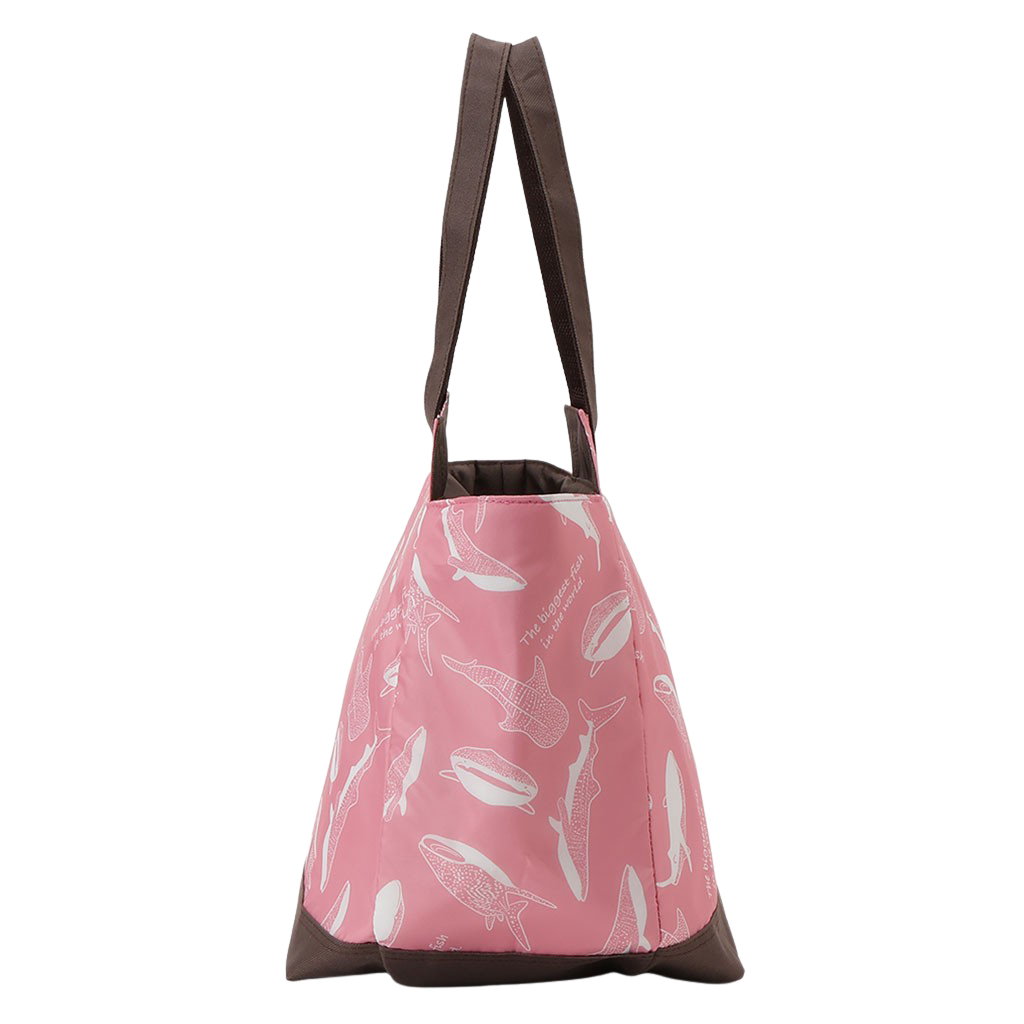バルーン 保冷バッグ トートバッグ 5N35 [mama fiore マーマフィオーレ] 保温保冷 大容量 BIGサイズ ジンベイザメ 買い物 レジャー レディース ピンク