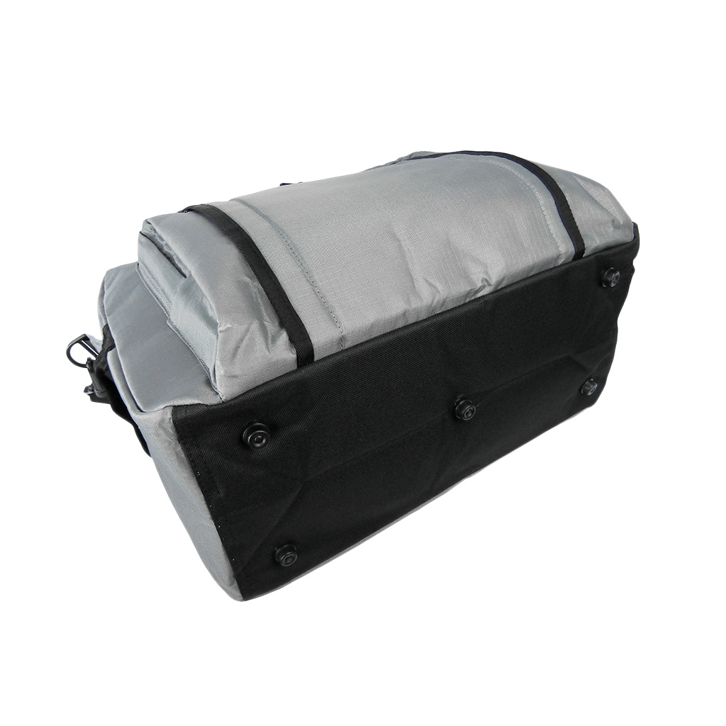 リップストップボストン 旅行 出張 1泊 2泊 ビジネス バッグ かばん 軽量 軽い 丈夫 灰色 グレー 3177