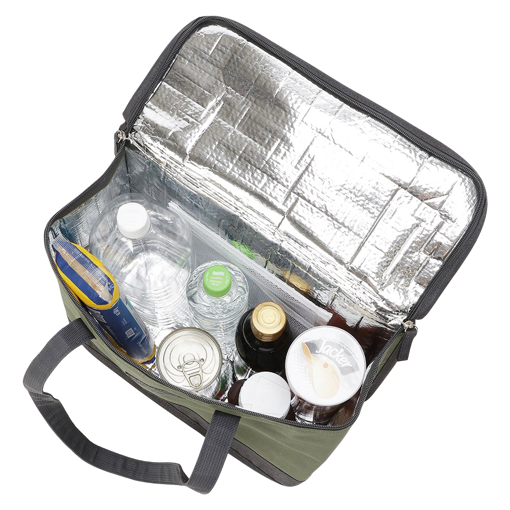  [mama fiore マーマフィオーレ] Picoteeシリーズ ピコティ BOX型 保温保冷トートバッグ 4WG1 | 無地 レジャー シンプル 男女兼用 軽量 レディース メンズ お買い物 ピクニック 運動会 イベント ユニセックス カーキ