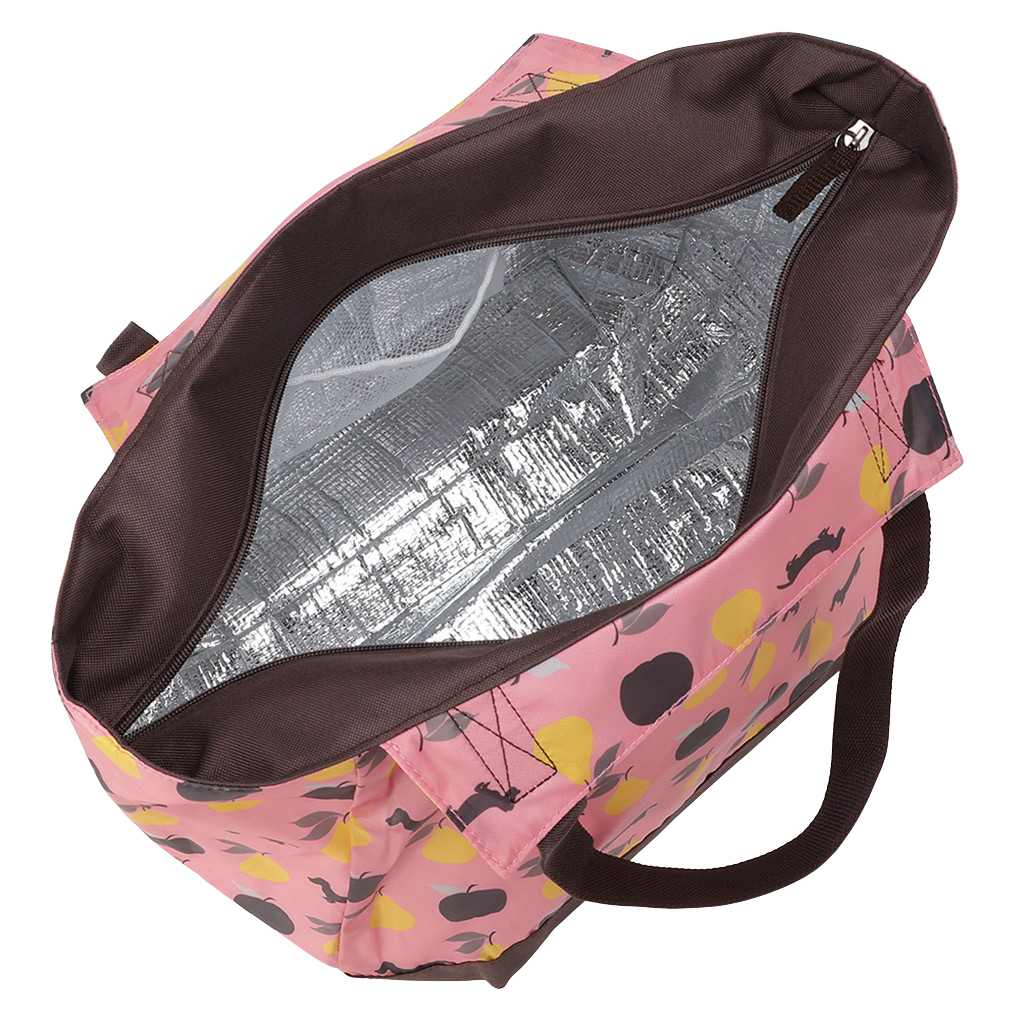 バルーン 保冷バッグ トートバッグ 3L35 [WHOLLY ウォーリー] 保温保冷 大容量 BIGサイズ 買い物 レジャー イヌ レディース ピンク