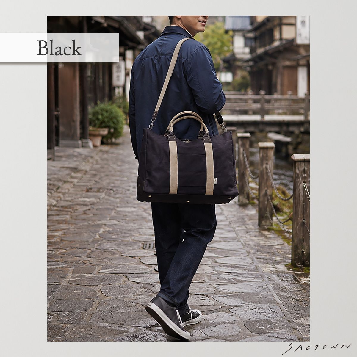 帆布工房  TRIPLINEシリーズ | ボストンバッグ (L)  全3色 3X84
