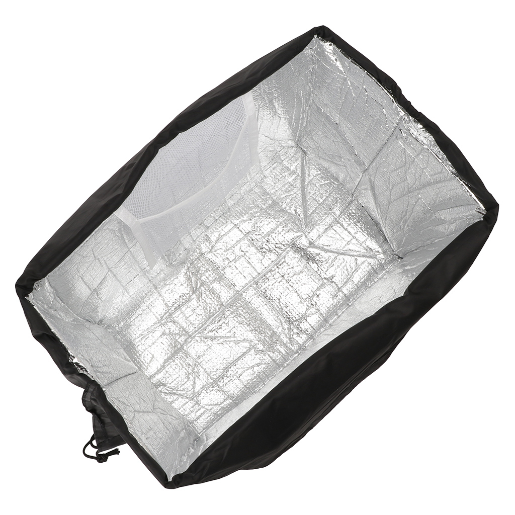 レジカゴバッグ(R) 4X57 [mama fiore マーマフィオーレ] Picoteeシリーズ ピコティ 保温 保冷 保冷バッグ レジカゴ トートバッグ エコバッグ 大容量 無地 シンプル レジャー レディース ブラック