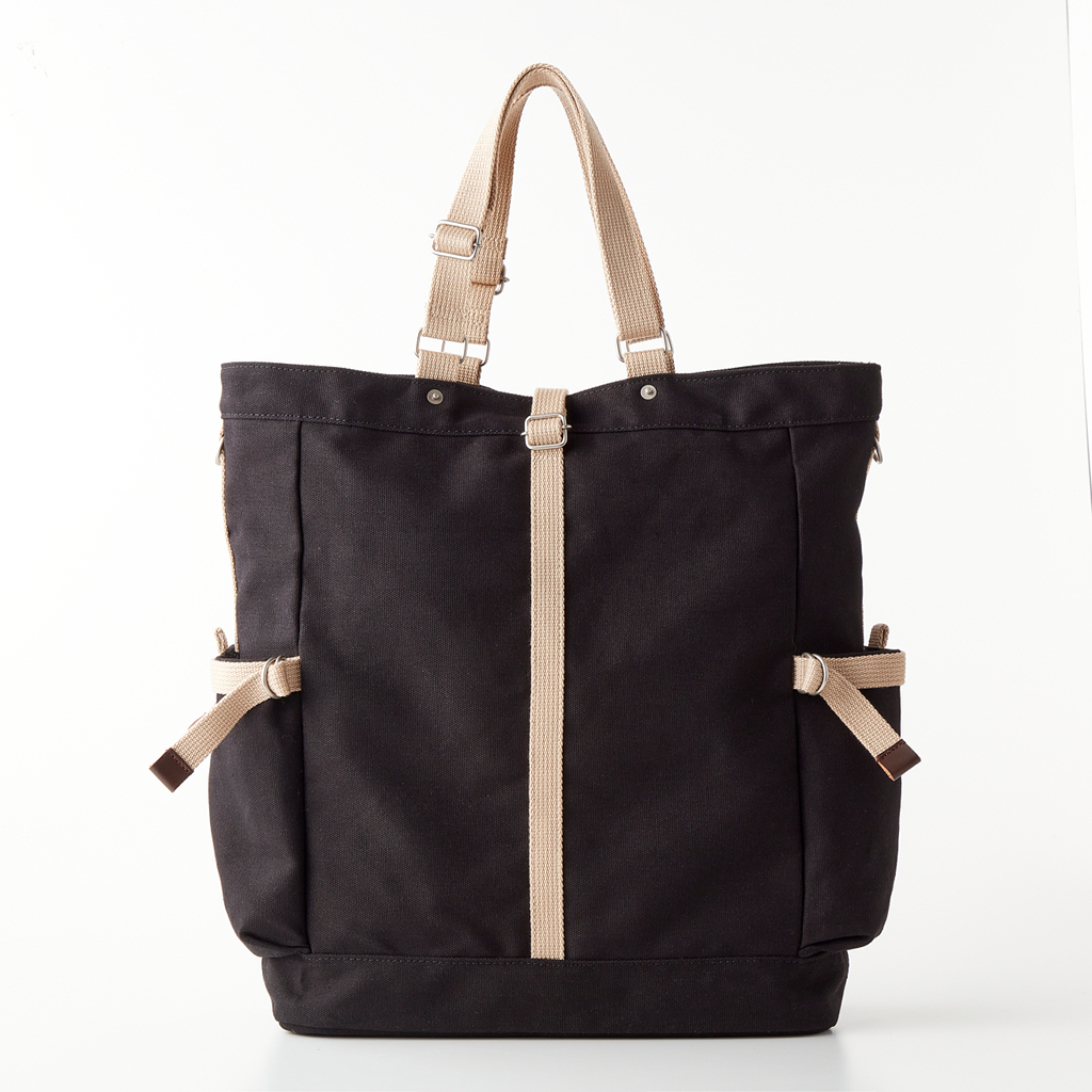 持ち手長さ調整できる！縦型トートバッグ CONTROLIIシリーズ 3X01 [帆布工房 はんぷこうぼう] 帆布 トート キャンバス 大容量 丈夫 便利 ポケット充実 収納力