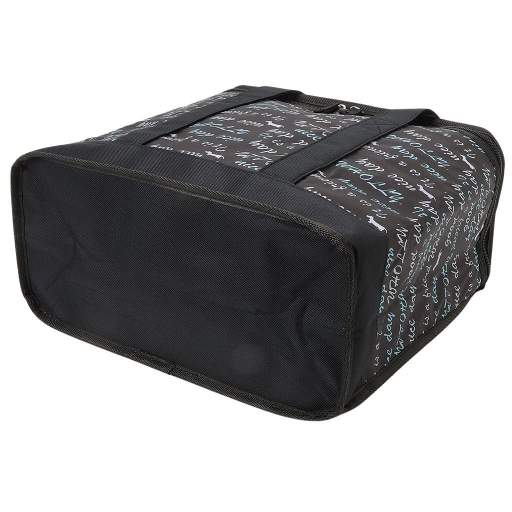 保冷バッグ トートバッグ 3L24 [WHOLLY ウォーリー] 保温保冷 買い物 レジャー イヌ かわいい レディース ブラック