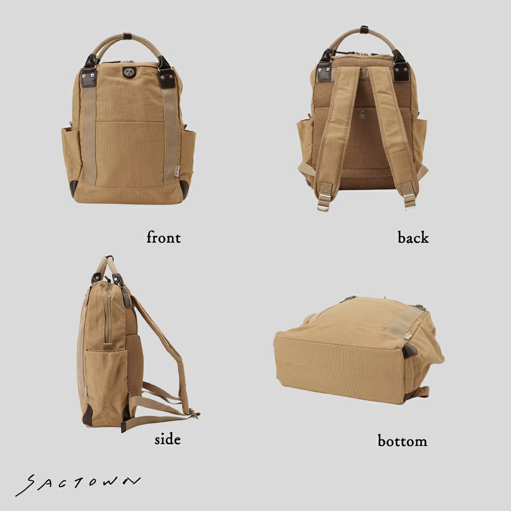 帆布工房 triplineシリーズ|2wayリュック 帆布 キャンバス リュックサック キャリー対応 トートバッグ 多機能 レディース メンズ 男女兼用 はんぷこうぼう 3X80