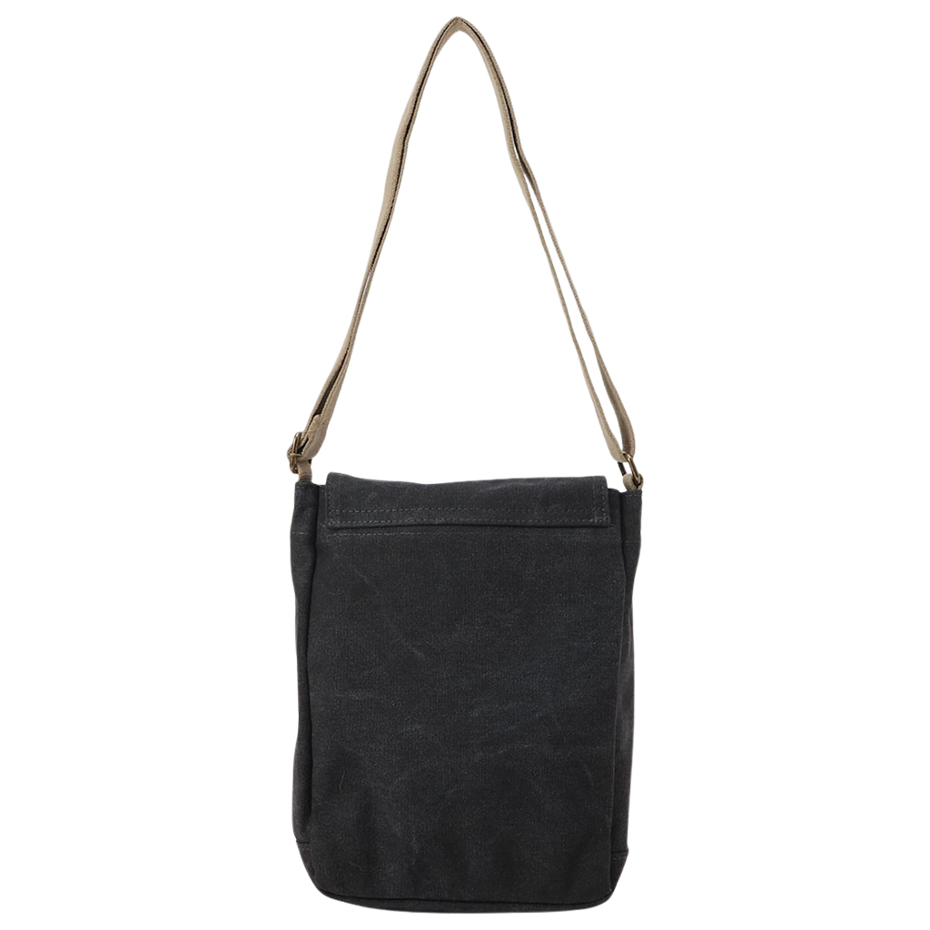  帆布工房 FLAP SHOULDER シリーズ ショルダーバッグ 全5色 | カジュアル 斜め掛け B5 ナチュラル シンプル 帆布 ショルダー トート トートバッグ メンズ レディース 男女兼用 バッグ ブランド ショルダーバック サブ サブバッグ サブバック 01ブラック