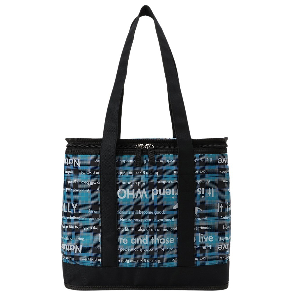 保冷バッグ トートバッグ 3L29 [WHOLLY ウォーリー] 保温保冷 買い物 レジャー イヌ かわいい レディース ブラック