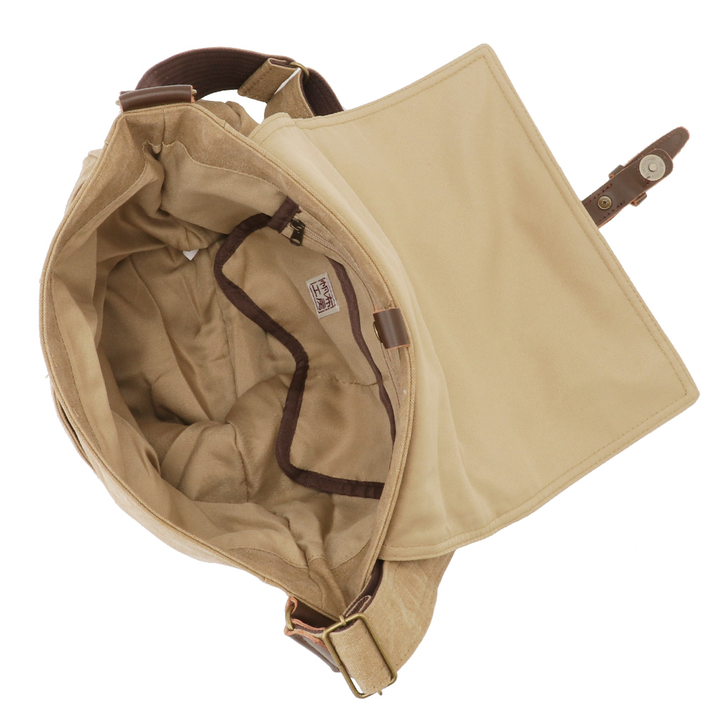 ショルダーバッグ VINTAGE2シリーズ 3X96 [帆布工房 はんぷこうぼう] 帆布 キャンバス 斜めがけ メンズ レディース 牛革 A4 ビンテージ ブランド