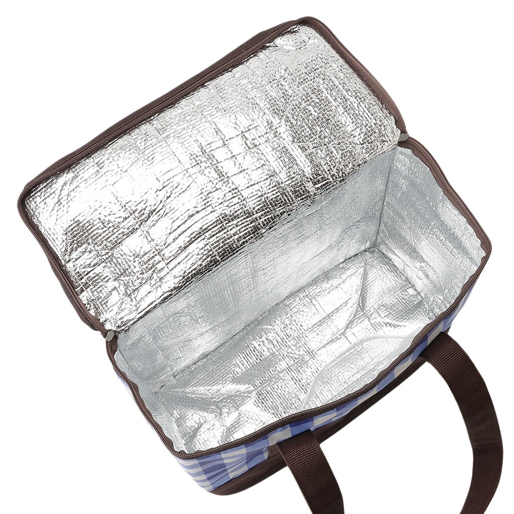 保冷バッグ トートバッグ 5N14 [mama fiore マーマフィオーレ] 保温保冷 お弁当 レジャー かわいい レディース パープル