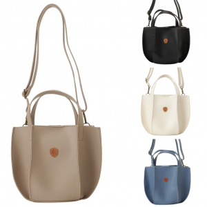 ショルダーバッグ 6242 [chiemi sacs チエミサックス] シンプル 2WAY オシャレ バケットバッグ 自立 レディース 00ブラック