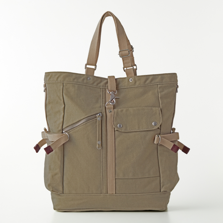 持ち手長さ調整できる！縦型トートバッグ CONTROLIIシリーズ 3X01 [帆布工房 はんぷこうぼう] 帆布 トート キャンバス 大容量 丈夫 便利 ポケット充実 収納力