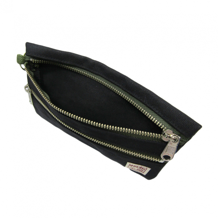 倉敷産帆布 日本製ポーチ 3J35 [帆布工房 はんぷこうぼう] ミニポーチ 筆箱 帆布 キャンバス ビンテージ