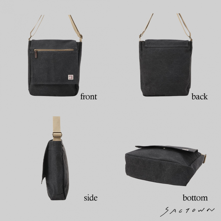 帆布工房 strollシリーズ|フラップショルダーバッグ 縦 帆布 10号帆布 キャンバス ムラ染め フラップ A4対応 レディース メンズ 男女兼用 斜め掛け はんぷこうぼう3X57