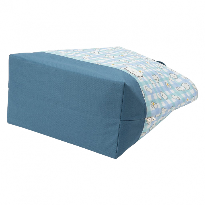 保冷バッグ トートバッグ 4WH7 [mama fiore マーマフィオーレ] Picoteeシリーズ ピコティ 保温保冷 もふもふ 犬 チェック柄 大容量 レジャー レディース グリーン