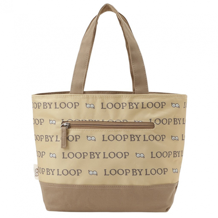  [mama fiore マーマフィオーレ] Picoteeシリーズ ピコティ 保温保冷 ランチバッグ 保冷バッグ | おしゃれ 可愛い サブバッグ 軽量 レディース キッズ 弁当袋 ミニ トートバッグ 4L 便利 ロゴグラム／イエロー