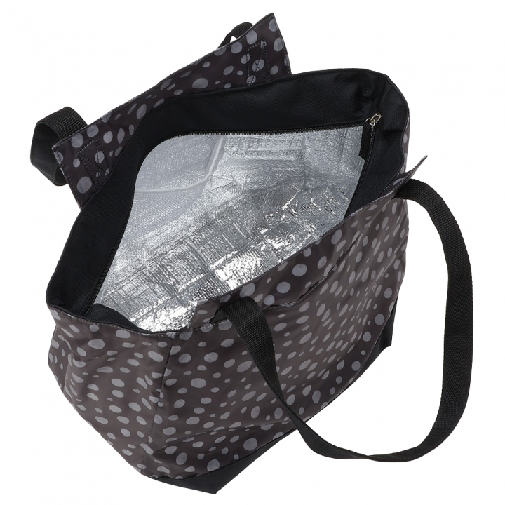 バルーン 保冷バッグ トートバッグ 5N43 [mama fiore マーマフィオーレ] 保温保冷 大容量 BIGサイズ 買い物 レジャー レディース グレー