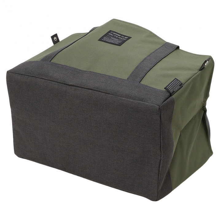 レジカゴバッグ 4WG4 [mama fiore マーマフィオーレ] Picoteeシリーズ ピコティ 保温保冷 無地 保冷バッグ トートバッグ エコバッグ レジかご 男女兼用 シンプル コンパクト レディース カーキ