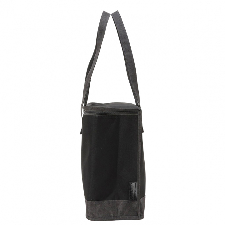  [mama fiore マーマフィオーレ] Picoteeシリーズ ピコティ BOX型 保温保冷トートバッグ 4WG1 | 無地 レジャー シンプル 男女兼用 軽量 レディース メンズ お買い物 ピクニック 運動会 イベント ユニセックス ブラック