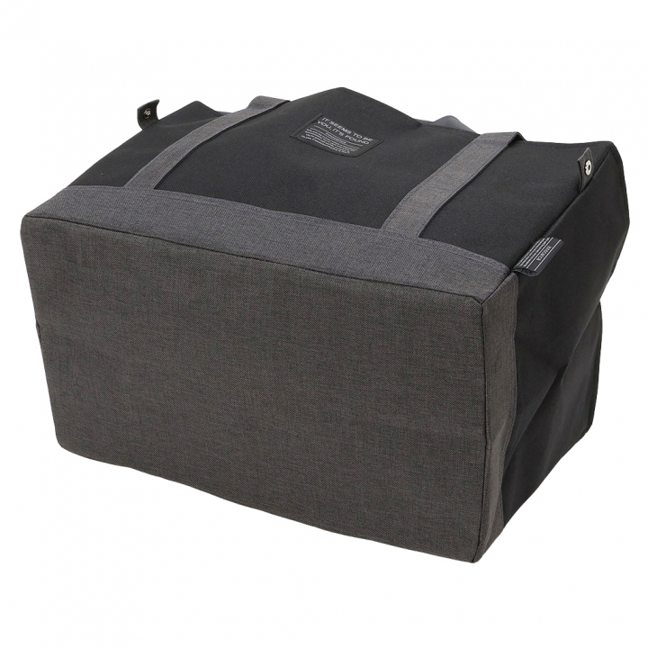 レジカゴバッグ 4WG4 [mama fiore マーマフィオーレ] Picoteeシリーズ ピコティ 保温保冷 無地 保冷バッグ トートバッグ エコバッグ レジかご 男女兼用 シンプル コンパクト レディース ブラック