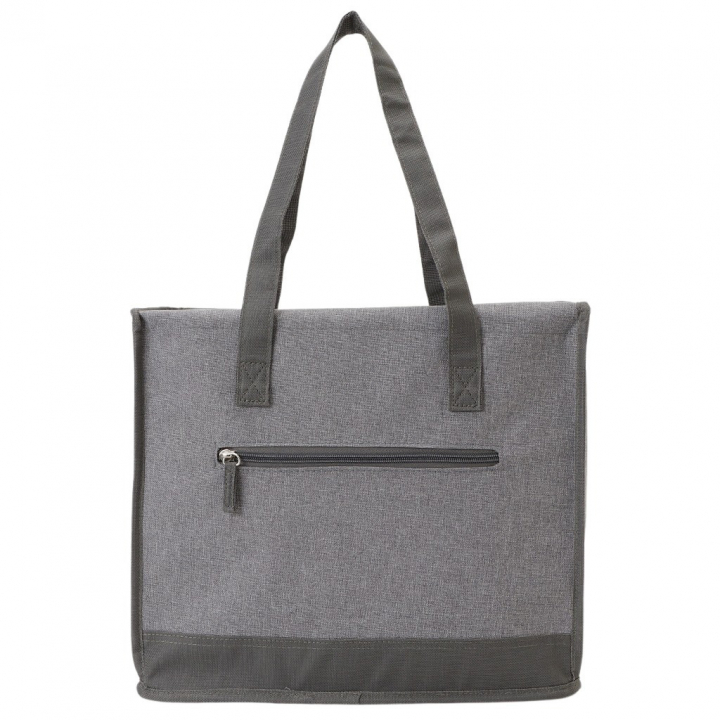  [mama fiore マーマフィオーレ] Picoteeシリーズ ピコティ BOX型 保温保冷トートバッグ 4X54 | 無地 レジャー シンプル 男女兼用 軽量 レディース メンズ 買い物 ピクニック 運動会 イベント ユニセックス グレー