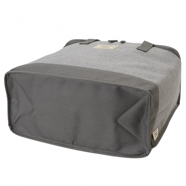  [mama fiore マーマフィオーレ] Picoteeシリーズ ピコティ BOX型 保温保冷トートバッグ 4X54 | 無地 レジャー シンプル 男女兼用 軽量 レディース メンズ 買い物 ピクニック 運動会 イベント ユニセックス グレー