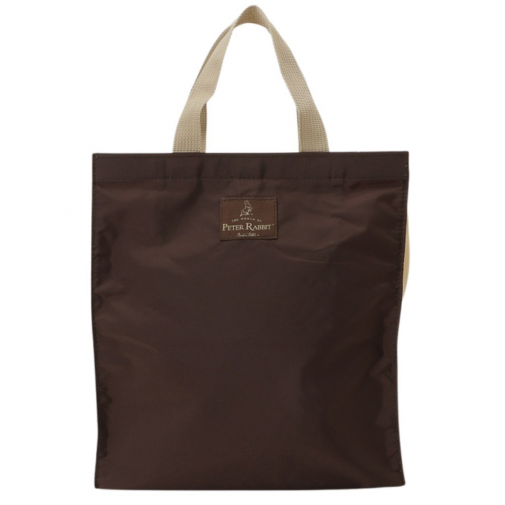 スクエアトートバッグ (S) 0646-03 [PETER RABBIT(TM) ピーターラビット(TM)] 軽量 B5 買い物 底板付き スクエア型 サブバッグ お稽古 うさぎ トートバッグ