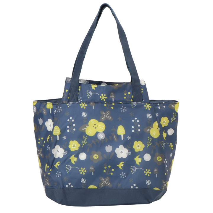 バルーン 保冷バッグ 保温 保冷 トートバッグ 5N47 [mama fiore マーマフィオーレ] 保温保冷 大容量 BIGサイズ 買い物 レジャー レディース ネイビー