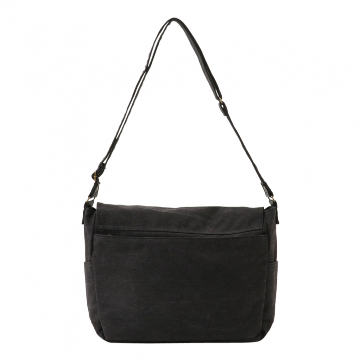 A4横型ショルダーバッグ VINTAGE2シリーズ 3X97 [帆布工房 はんぷこうぼう] 帆布 キャンバス メッセンジャーバッグ 斜めがけ メンズ レディース 牛革 ビンテージ ブランド