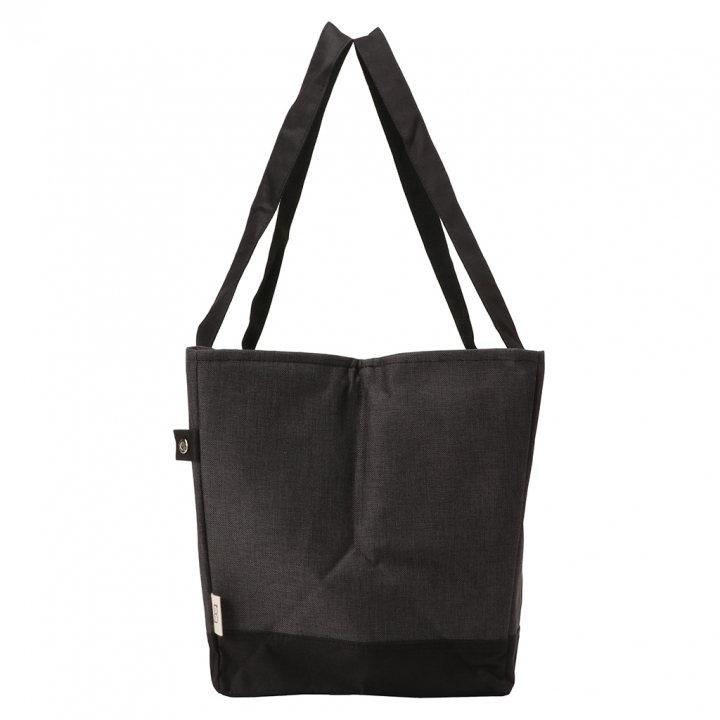 レジカゴバッグ(R) 4X57 [mama fiore マーマフィオーレ] Picoteeシリーズ ピコティ 保温 保冷 保冷バッグ レジカゴ トートバッグ エコバッグ 大容量 無地 シンプル レジャー レディース ブラック