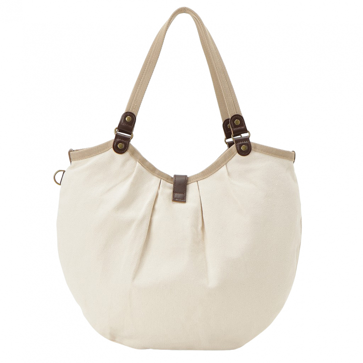 帆布工房 PEARIIシリーズ|A4対応 ハンドバッグ 軽量 天然素材 帆布 キャンバス地 本革 ナチュラル カジュアル バイカラー レディース はんぷこうぼう 3X41