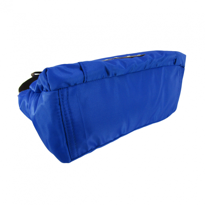 [Sofia Valentino ソフィアバレンチノ] 縦ファスナー ポケット付 横型ショルダーバッグ | レディース 多機能 ななめ掛け ブルー 4875