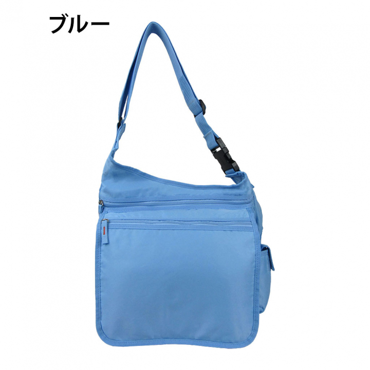 ボンディングショルダーバッグ | 男女兼用 ボディバッグ ワンショルダー ポケット 収納便利 紺 ネイビー E953
