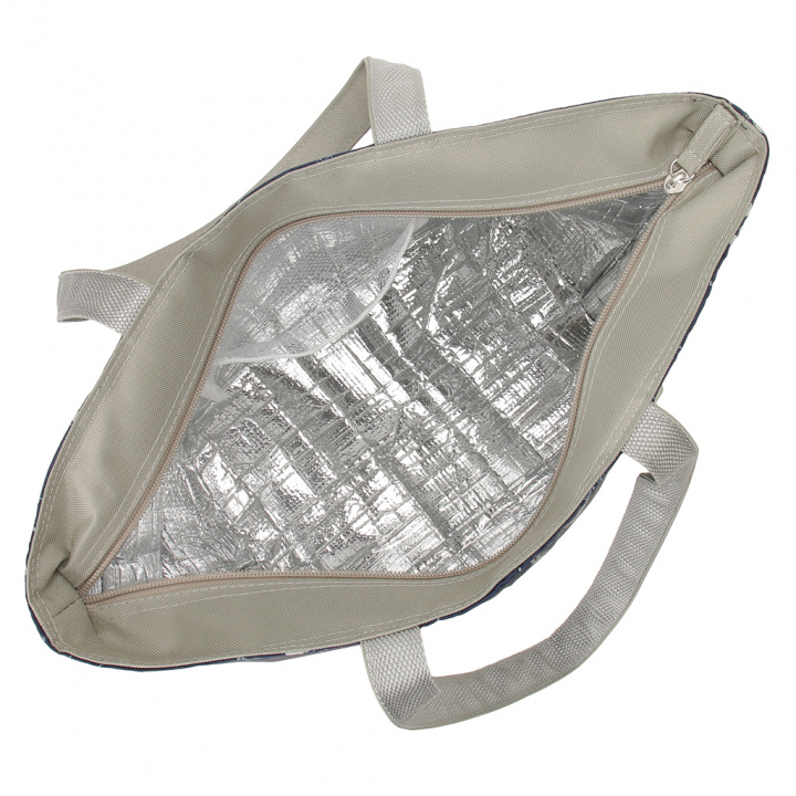 保冷バッグ トートバッグ 5M54 [ネコ人間 nekoningen ねこにんげん] 保温保冷 買い物 レジャー ネコ かわいい レディース ネイビー