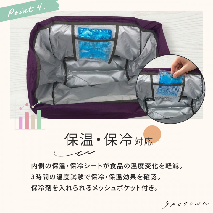 mama fiore 2WAY レジカゴバッグ(R) 全7色 3490