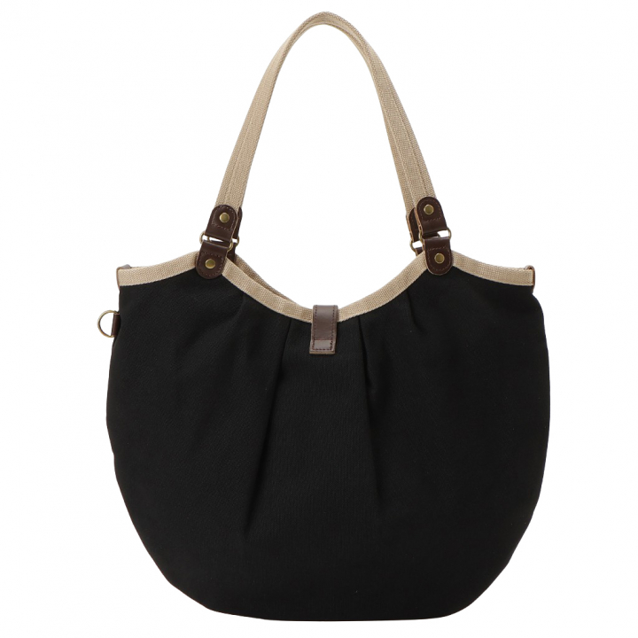 帆布工房 PEARIIシリーズ|A4対応 ハンドバッグ 軽量 天然素材 帆布 キャンバス地 本革 ナチュラル カジュアル バイカラー レディース はんぷこうぼう 3X41