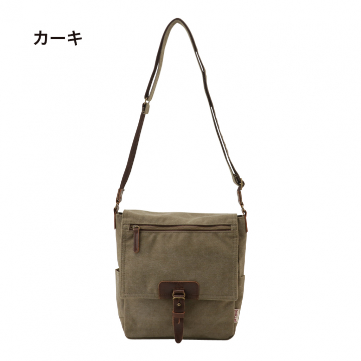 ショルダーバッグ VINTAGE2シリーズ 3X95 [帆布工房 はんぷこうぼう] 帆布 キャンバス 斜めがけ メンズ レディース 牛革 B5 ビンテージ ブランド