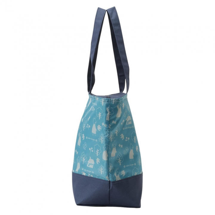 保冷バッグ トートバッグ 5M25 [ネコ人間 nekoningen ねこにんげん] 保温保冷 買い物 レジャー ネコ かわいい レディース スカイ