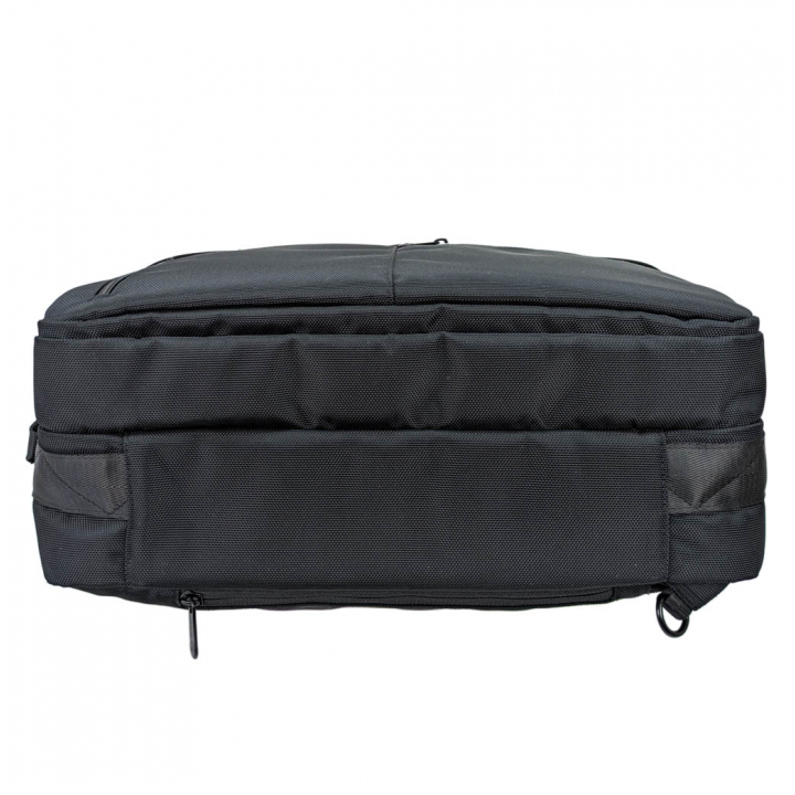 SANDGLASS｜キャリーオン機能 B4対応 2層ビジネスバッグ 大容量 多機能 撥水 リュック 手持ち ビジネスリュック PC タブレット収納 出張 サンドグラス ブラック 3G01