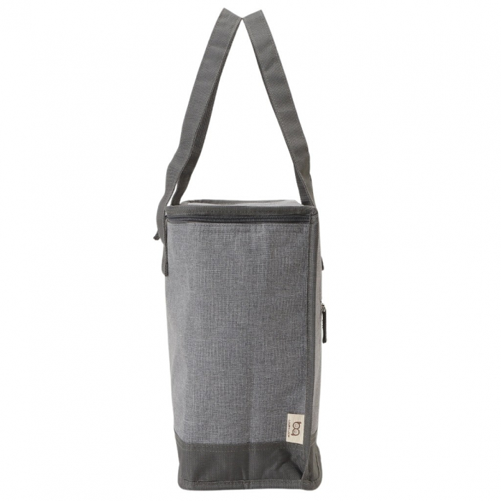  [mama fiore マーマフィオーレ] Picoteeシリーズ ピコティ BOX型 保温保冷トートバッグ 4X54 | 無地 レジャー シンプル 男女兼用 軽量 レディース メンズ 買い物 ピクニック 運動会 イベント ユニセックス グレー