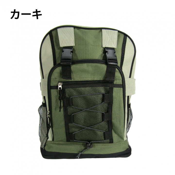 バンジーコード付リュック 3K99 [EXPEND エクスペンド] 多機能 タウン 軽量 ポリエステル 00カーキ
