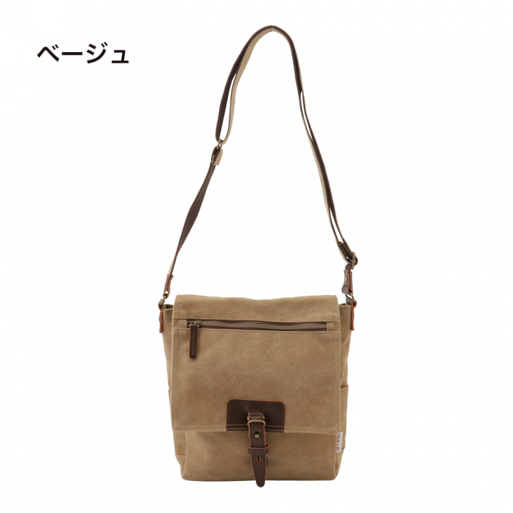 ショルダーバッグ VINTAGE2シリーズ 3X95 [帆布工房 はんぷこうぼう] 帆布 キャンバス 斜めがけ メンズ レディース 牛革 B5 ビンテージ ブランド
