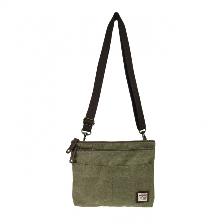 帆布工房 strollシリーズ|サコッシュ 帆布 10号帆布 キャンバス ポーチ ショルダーバッグ 軽量 小さめ ポシェット メンズ レディース 男女兼用 斜め掛け はんぷこうぼう 3J53