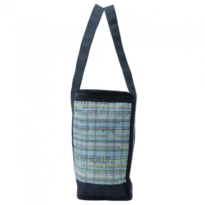保冷バッグ トートバッグ 3L29 [WHOLLY ウォーリー] 保温保冷 買い物 レジャー イヌ かわいい レディース ブルー