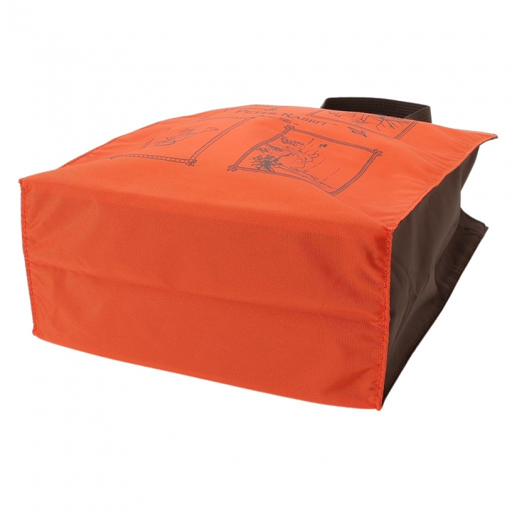 スクエアトートバッグ (S) 0646-03 [PETER RABBIT(TM) ピーターラビット(TM)] 軽量 B5 買い物 底板付き スクエア型 サブバッグ お稽古 うさぎ トートバッグ