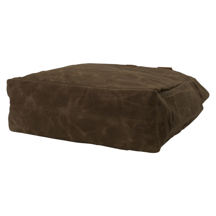 帆布工房 HUSKYII シリーズ 全３色 | A4対応 帆布トートバッグ パラフィン加工 撥水 天然素材 帆布 キャンバス 底板付き 旅行 通学 習い事 男女兼用 丈夫 カーキ 3X28